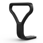 Подлокотник "Самба" для кресла "Престиж", пластиковый, черный за 298 ₽. Комплектующие для кресел.  Доставка по РФ. Без переплат!