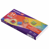 Акварель художественная в кюветах НАБОР 24 цвета по 2,5 г, BRAUBERG ART DEBUT, 191778 за 671 ₽. Акварель художественная в наборах.  Доставка по РФ. Без переплат!