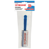 Ролик для чистки одежды и удаления ворса LAIMA, 20 листов, экстра липкость, европодвес, 605397 за 57 ₽. Ролики для чистки одежды.  Доставка по РФ. Без переплат!