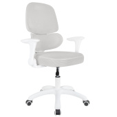 Кресло детское с поясничной поддержкой BRABIX KIDS "MG-225", сетка/ткань TW, серое, 533318 за 7&nbsp;707 ₽. Кресла детские.  Доставка по РФ. Без переплат!