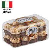 Конфеты шоколадные FERRERO "Rocher" с лесным орехом, 200 г, пластиковая упаковка, ИТАЛИЯ, 77070887 за 1 070 ₽. Конфеты в коробках.  Доставка по РФ. Без переплат!
