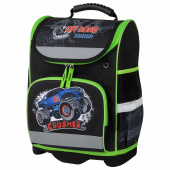 Ранец ЮНЛАНДИЯ WISE, 1 отделение, 3 кармана, устойчивое дно, "Crusher", 37x29х15 см, 271399 за 2&nbsp;932 ₽. Ранцы для начальной школы.  Доставка по РФ. Без переплат!