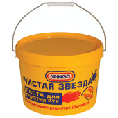 Паста очищающая, 11 л, PINGO (Пинго), ЧИСТАЯ ЗВЕЗДА, от самых стойких загрязнений, ведро, 85010-0 за 2&nbsp;357 ₽. Дерматологические средства защиты кожи.  Доставка по РФ. Без переплат!