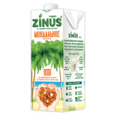Миндальное молоко ZINUS, 1 л за 211 ₽. Молоко.  Доставка по РФ. Без переплат!