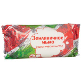 Мыло туалетное 90 г, "Земляничное" АГРОПРОМ-ЮГ, натуральное, 925454 за 23 ₽. Мыло кусковое.  Доставка по РФ. Без переплат!