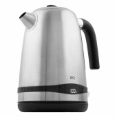 Чайник BQ (БИ-КЬЮ) KT1724SW, 1,7 л, 2200 Вт, закрытый нагревательный элемент, ТЕРМОРЕГУЛЯТОР, стальной, 86189269 за 3 674 ₽. Чайники.  Доставка по РФ. Без переплат!