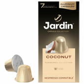 Кофе в капсулах JARDIN "Coconat" для кофемашин Nespresso, 10 порций за 375 ₽. Кофе и какао в капсулах.  Доставка по РФ. Без переплат!