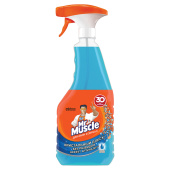Средство для мытья стекол и зеркал 530 мл, МИСТЕР МУСКУЛ "После дождя", распылитель за 359 ₽. Средства для мытья стекол.  Доставка по РФ. Без переплат!