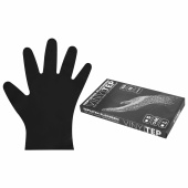 Перчатки одноразовые эластомер TPE, КОМПЛЕКТ 50 пар (100 шт.), M (средний), черные, ELEGREEN, ГППVTЭлЧ-M за 141 ₽. Перчатки одноразовые хозяйственные.  Доставка по РФ. Без переплат!