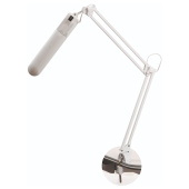 Настольная лампа светильник Дельта на струбцине, ЛЮМИНЕСЦЕНТНАЯ, цоколь 2G7, 11 Вт, белый за 4&nbsp;968 ₽. Светильники.  Доставка по РФ. Без переплат!