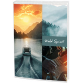 Фотоальбом BRAUBERG "Wild Spirit" на 36 фото 10х15 см, мягкая обложка, 391435 за 73 ₽. Фотоальбомы.  Доставка по РФ. Без переплат!