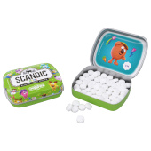 Драже освежающие SCANDIC без сахара со вкусом "Яблоко", 14 г, СМЕШАРИКИ за 76 ₽. Леденцы, карамель и драже.  Доставка по РФ. Без переплат!
