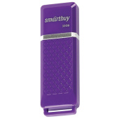 Флеш-диск 32 GB, SMARTBUY Quartz, USB 2.0, фиолетовый, SB32GBQZ-V за 532 ₽. Флеш-диски USB.  Доставка по РФ. Без переплат!
