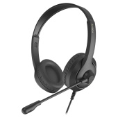 Наушники с микрофоном (гарнитура) A4TECH Fstyler FH100i, проводные, 1,8 м, USB, черные, 1774499 за 1&nbsp;927 ₽. Гарнитуры.  Доставка по РФ. Без переплат!