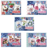 Альбом для рисования А4, 20 листов, скоба, обложка офсет, HATBER ECO, 205х290 мм, "Для девочек", 042582, 20А4C за 46 ₽. Альбомы и папки для рисования.  Доставка по РФ. Без переплат!