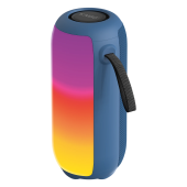 Колонка портативная KAIGO (КАЙГО) BTW185, 20 Вт, Bluetooth, USB, Micro SD, AUX, RGB, TWS, FM, синяя, 514221 за 2&nbsp;286 ₽. Портативные колонки.  Доставка по РФ. Без переплат!