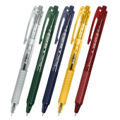 Ручка шариковая автоматическая с грипом BRAUBERG "CLASSIC DARK COLOR", СИНЯЯ, ассорти, пишущий узел 0,5 мм, линия письма 0,35 мм, 144469 за 16 ₽. Ручки шариковые автоматические.  Доставка по РФ. Без переплат!