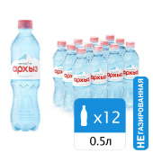 Вода негазированная минеральная АРХЫЗ "Легенда Гор", 0,5 л, 1701 за 52 ₽. Минеральная и питьевая вода.  Доставка по РФ. Без переплат!