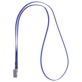 Лента для бейджей ERICH KRAUSE, 42 см, металлический клип, синяя, 63716 за 39 ₽. Держатели для бейджей.  Доставка по РФ. Без переплат!