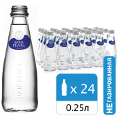 Вода негазированная минеральная BAIKAL PEARL 0,25 л, стеклянная бутылка, 4670010850399 за 192 ₽. Минеральная и питьевая вода. Доставка по РФ. Без переплат!