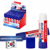 Клей-карандаш BRAUBERG SUPER, 8 г, ЮЖНАЯ КОРЕЯ, 229540 за 40 ₽. Клей-карандаш.  Доставка по РФ. Без переплат!