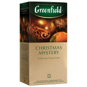 Чай GREENFIELD "Christmas Mystery" черный, 25 пакетиков в конвертах по 1,5 г, 0434-10 за 148 ₽. Чай пакетированный.  Доставка по РФ. Без переплат!