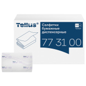 Салфетки Tellus/TORK (Система NS4) ПРЕМИУМ, 2-слойные, КОМПЛЕКТ 20 шт., 200 шт., белые, 773100 за 5&nbsp;300 ₽. Салфетки для настольных диспенсеров.  Доставка по РФ. Без переплат!