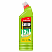 Чистящее средство 1,5 л, SANFOR Universal "Лимонная свежесть", гель, 24503 за 325 ₽. Чистящие и моющие средства универсальные.  Доставка по РФ. Без переплат!