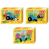 Пазл картонный 20 элементов, MAXI "Синий трактор", АССОРТИ, поле 21,4х15,4 см, STEP PUZZLE за 96 ₽. Пазлы классические.  Доставка по РФ. Без переплат!