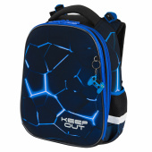Ранец BRAUBERG PREMIUM, 2 отделения, с брелком, "Digital lava", СВЕТЯЩИЙСЯ, 38х29х16 см, 272015 за 6 122 ₽. Ранцы для начальной школы.  Доставка по РФ. Без переплат!