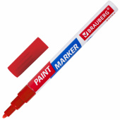 Маркер-краска лаковый EXTRA (paint marker) 2 мм, КРАСНЫЙ, УСИЛЕННАЯ НИТРО-ОСНОВА, BRAUBERG, 151969 за 76 ₽. Маркеры-краски лаковые.  Доставка по РФ. Без переплат!