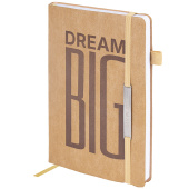 Ежедневник недатированный А5 138х213 мм BRAUBERG "BeStyle", под кожу, резинка, держатель, 160 л., песочный, 116216 за 362 ₽. Ежедневники с покрытием "под кожу и ткань".  Доставка по РФ. Без переплат!