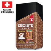 Кофе молотый в растворимом EGOISTE "Special" 100 г, стеклянная банка, сублимированный, ШВЕЙЦАРИЯ, 8606 за 1 556 ₽. Кофе растворимый.  Доставка по РФ. Без переплат!