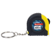 Рулетка-брелок, 2 м х 6 мм, обрезиненный корпус, RABBITEX (РАББИТЕКС), 671365 за 62 ₽. Рулетки.  Доставка по РФ. Без переплат!