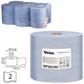 Бумага протирочная с центральной вытяжкой 175 метров VEIRO (M4) COMFORT, 2-слойная, КОМПЛЕКТ 6 рулонов, WP203 за 5&nbsp;087 ₽. Протирочная бумага и материалы.  Доставка по РФ. Без переплат!