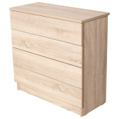 Комод BRABIX "Scandi CM-001", 750х330х730 мм, 4 ящика, ЛДСП, дуб сонома, 641901, ЦБ013659 -2 за 5 505 ₽. Комоды мебельные "Scandi".  Доставка по РФ. Без переплат!