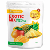 Фруктовая смесь FILIPINO SUN "Exotic mix", сушеные манго и ананас, 100 г, ВЬЕТНАМ за 248 ₽. Орехи и сухофрукты.  Доставка по РФ. Без переплат!