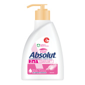 Мыло жидкое антибактериальное 250 мл ABSOLUT (Абсолют) "Нежное", дозатор, не содержит триклозан, 5061, 5007, 5061 за 98 ₽. Мыло жидкое.  Доставка по РФ. Без переплат!