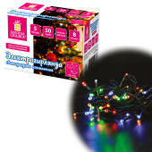 Электрогирлянда-нить комнатная "Стандарт" 5 м, 50 LED, мультицветная, 220 V, контроллер, ЗОЛОТАЯ СКАЗКА, 591345 за 171 ₽. Электрогирлянды и световые фигуры.  Доставка по РФ. Без переплат!
