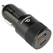 Зарядное устройство автомобильное CABLEXPERT 38 Вт, 3 А, QC3.0/PD, 1 х USB, 1 х Type-C, MP3A-UC-CAR24 за 546 ₽. Зарядные устройства для портативной электроники.  Доставка по РФ. Без переплат!