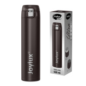 Термокружка 520 мл JOYLUX (ДЖОЙЛЮКС) ULTRA BROWN, нержавеющая сталь SUS304, коричневый матовый, 700279 за 685 ₽. Термокружки.  Доставка по РФ. Без переплат!