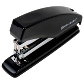 Степлер усиленный до 60 листов, №23/6-23/10 BRAUBERG "Easy Press", фронтальная загрузка скоб, 274243 за 627 ₽. Степлеры мощные.  Доставка по РФ. Без переплат!