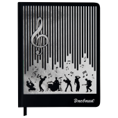 Дневник для музыкальной школы 170х215 мм, 48 л., обложка кожзам твердая, фольга, BRAUBERG, справочный материал, МУЗЫКАНТЫ, 107366 за 244 ₽. Дневники для музыкальной школы.  Доставка по РФ. Без переплат!