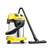 Пылесос хозяйственный KARCHER WD 3 PS, мусоросборник 17 л, мощность 1000 Вт, желтый, 1.628-190.0 за 22&nbsp;098 ₽. Пылесосы промышленные.  Доставка по РФ. Без переплат!