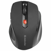 Мышь беспроводная DEFENDER Ultra MM-315, USB, 5 кнопок + 1 колесо-кнопка, оптическая, черная, 52315 за 715 ₽. Мыши беспроводные компьютерные.  Доставка по РФ. Без переплат!