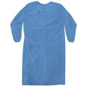 Халат хирургический стерильный 140 см, 52-54 размер, рукав на резинке, спанбонд 25 г/м2, NF за 181 ₽. Одноразовая медицинская одежда.  Доставка по РФ. Без переплат!