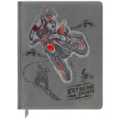 Дневник 1-11 класс 48 л., кожзам (твердая с поролоном), тиснение, аппликация, BRAUBERG, "Extreme", 106569 за 276 ₽. Дневники универсальные.  Доставка по РФ. Без переплат!