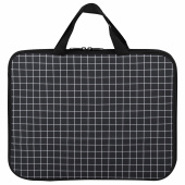 Папка на молнии с ручками BRAUBERG А4, 1 отделение, полиэстер, 20 мм, "Checkered", 272173 за 384 ₽. Папки-сумки с ручками.  Доставка по РФ. Без переплат!