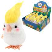 Игрушка мягкая заводная "Попугай", высота 10 см, WOOZOO (ВУЗУ), 666190 за 148 ₽. Мягкие игрушки.  Доставка по РФ. Без переплат!