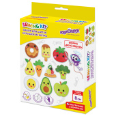 Набор для шитья игрушки из фетра "Вкусняшки", 10 игрушек, ЮНЛАНДИЯ, 664734 за 307 ₽. Наборы для рукоделия.  Доставка по РФ. Без переплат!